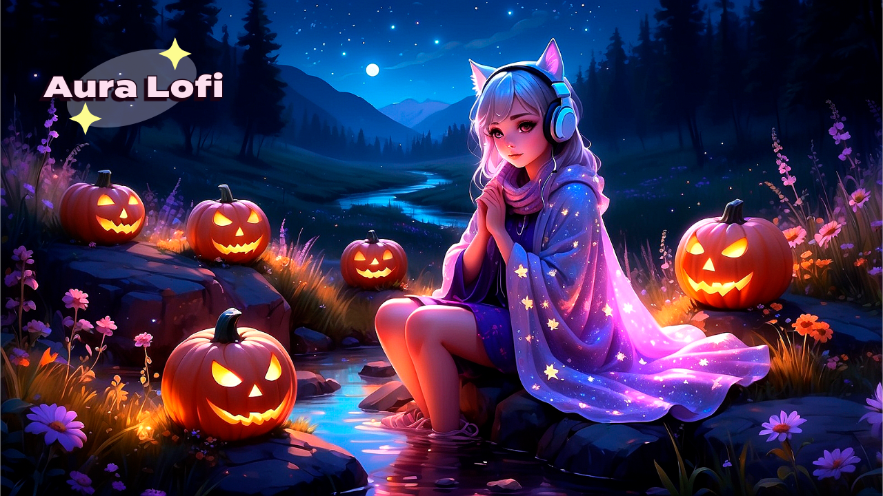 lofi-autumn-halloween-girl